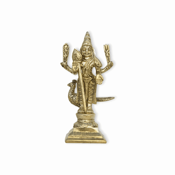 Murugan Lord Kartikeya Murti - Murugan Idols & Figurines - 150gm