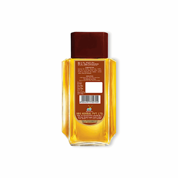 SBS Pure Cold Pressed Almond Hair Oil - Infused With Real Almonds - Non Sticky Hair Hair Oil - Long and Smooth Hair - 500ml - Image 2