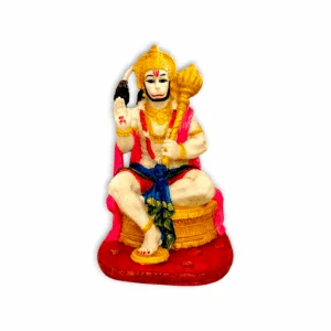 Hanuman Statue - Marble Dust Hanuman Statue - Handcrafting Decoratives Showpiece 8 inch