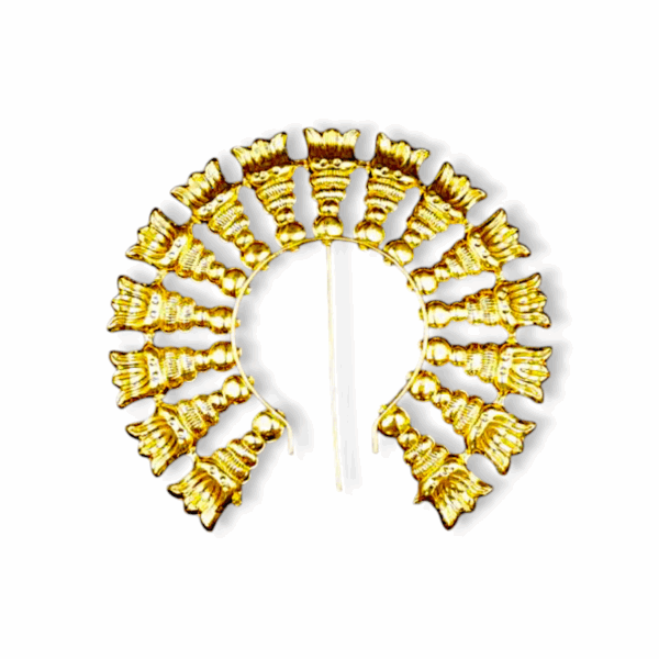 Pure Brass Golden Arch - for Pooja and for Idols - Image 3