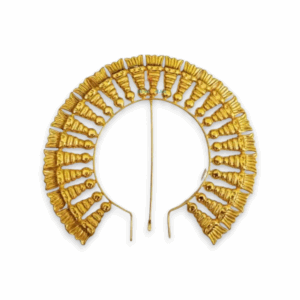 Pure Brass Golden Arch - for Pooja and for Idols