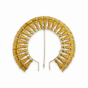 Pure Brass Golden Arch - for Pooja and for Idols