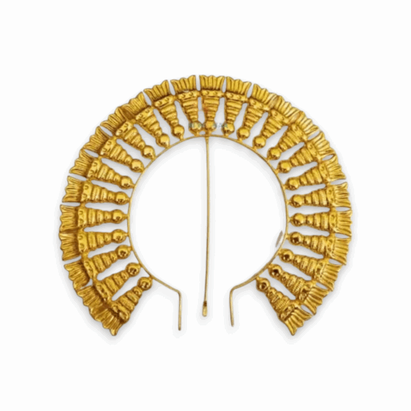 Pure Brass Golden Arch - for Pooja and for Idols