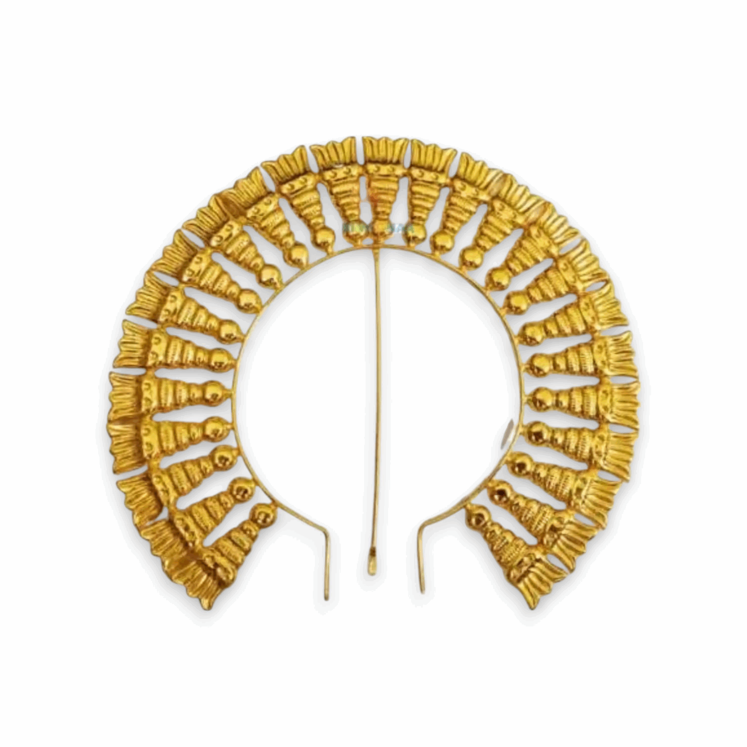 Pure Brass Golden Arch - for Pooja and for Idols