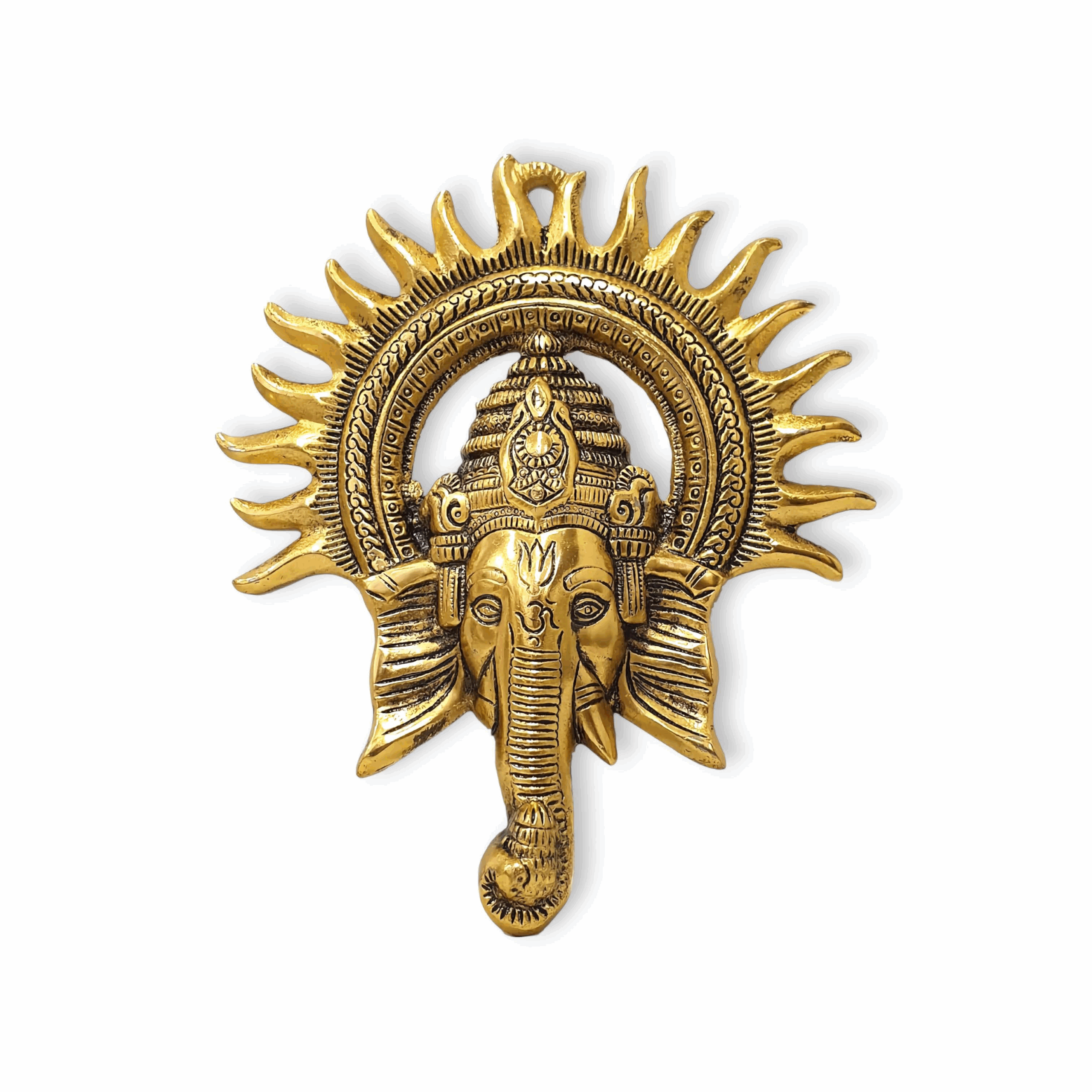 Ganesh Idol - Wall Hanging for Home, Temple, Office and Gifting Purpose