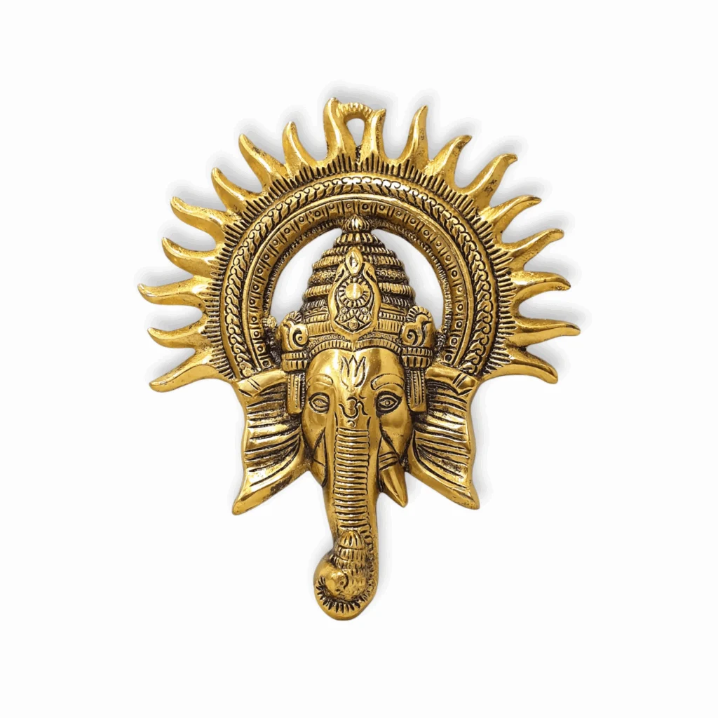 Ganesh Idol - Wall Hanging for Home, Temple, Office and Gifting Purpose - Image 2