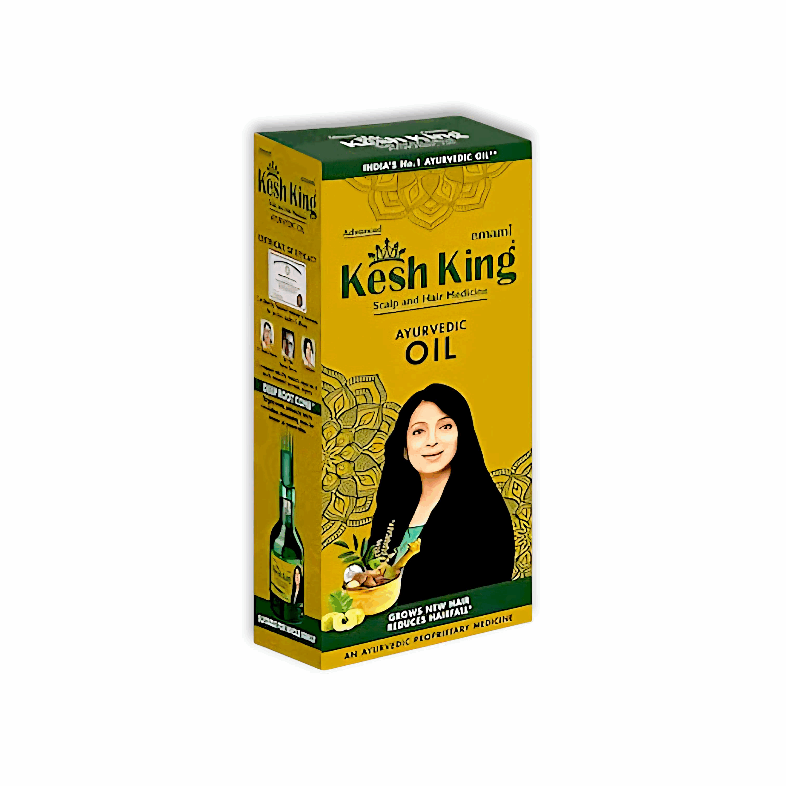 Kesh King Ayurvedic Hair Oil - Anti Hairfall Hair Oi - Ayurvedic Hair Oil 300 ml