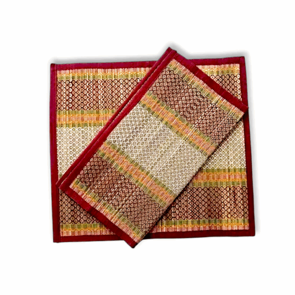 Hand Made Kusha Grass Pooja  Asana - Pooja Chatai - Chataee - Image 2