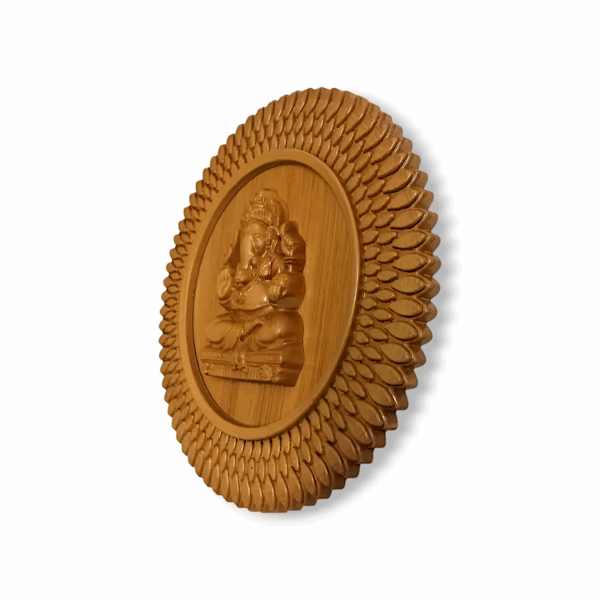 Ganesh Ji Photo Frame - for Home Decor, Office, Pooja Room Decoration - Image 3