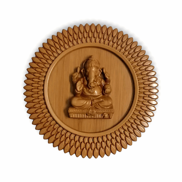 Ganesh Ji Photo Frame - for Home Decor, Office, Pooja Room Decoration - Image 2