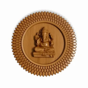 Ganesh Ji Photo Frame - for Home Decor, Office, Pooja Room Decoration