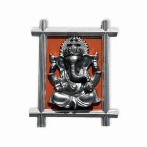 Ganesh Ji Photo Frame - Wall Hanging for Home, Office Decor - Photo Frame Decorative Showpiece