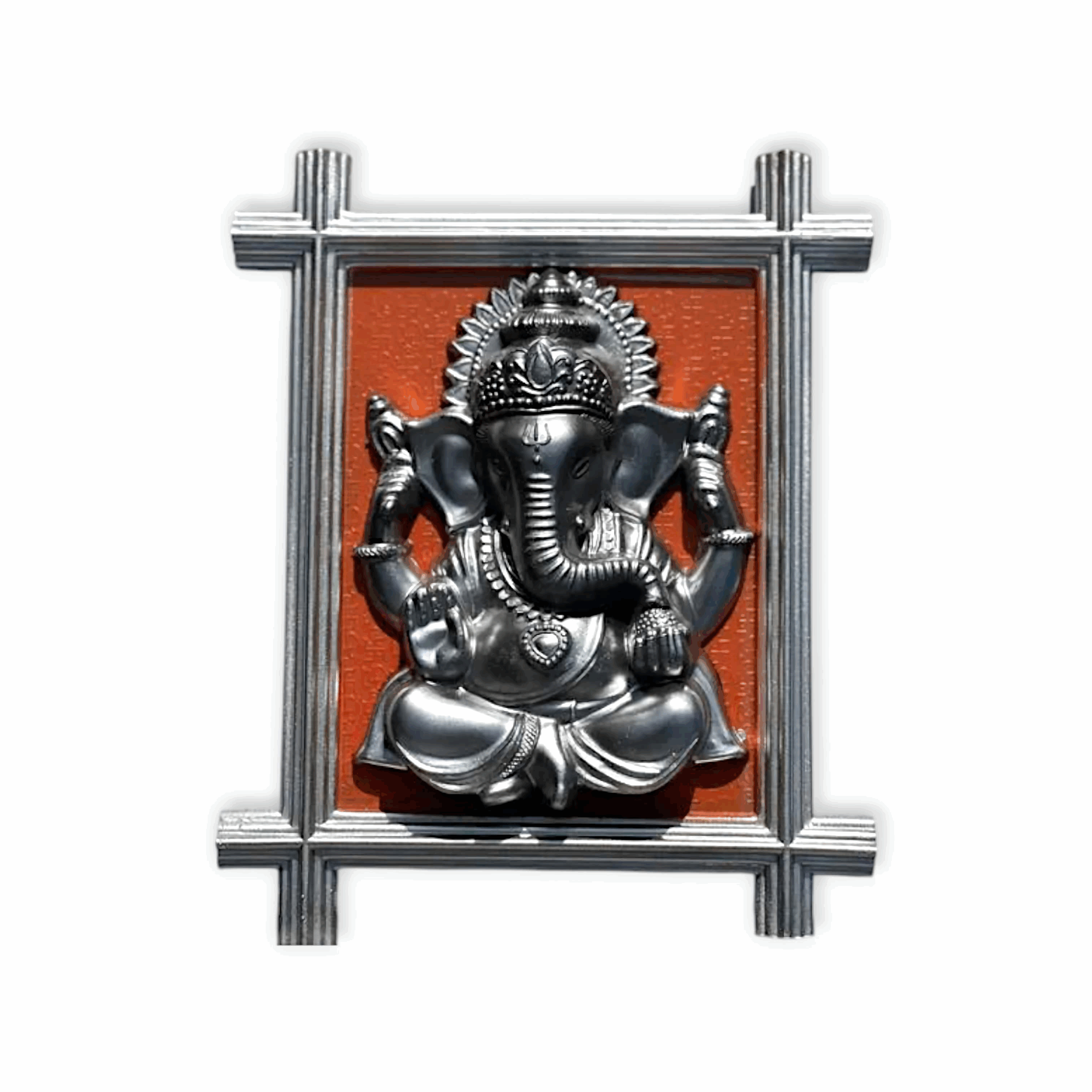 Ganesh Ji Photo Frame - Wall Hanging for Home, Office Decor - Photo Frame Decorative Showpiece