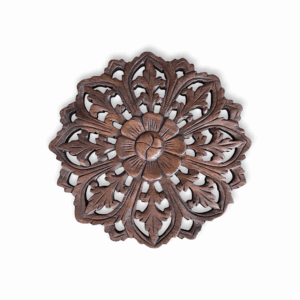 Wooden Wall Panel - Room Decor, Living Room Decor - Brown Colour Wall Decoration Item