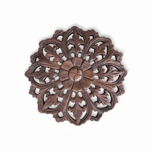 Wooden Wall Panel - Room Decor, Living Room Decor - Brown Colour Wall Decoration Item