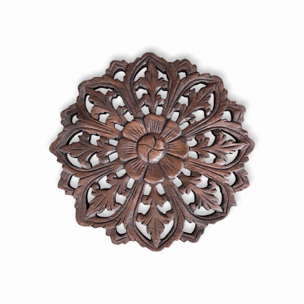 Wooden Wall Panel - Room Decor, Living Room Decor - Brown Colour Wall Decoration Item