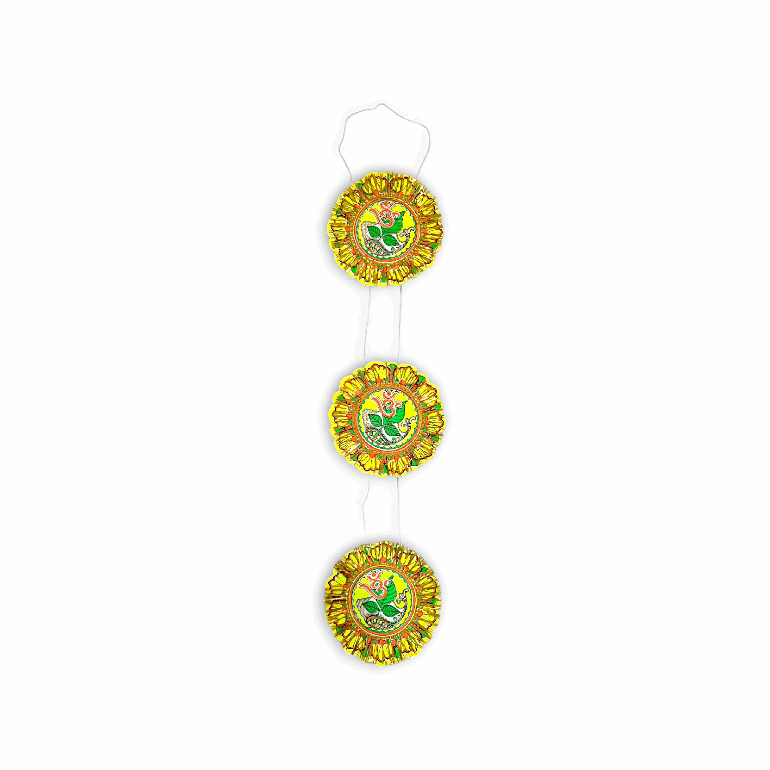 Chand Mala - "চাঁদ মালা" - Accessory to Hang from The Deity's Hands 4 inch - Paper