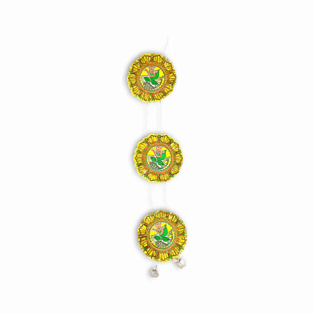 Chand Mala - "চাঁদ মালা" - Accessory to Hang from The Deity's Hands 6 inch - Paper