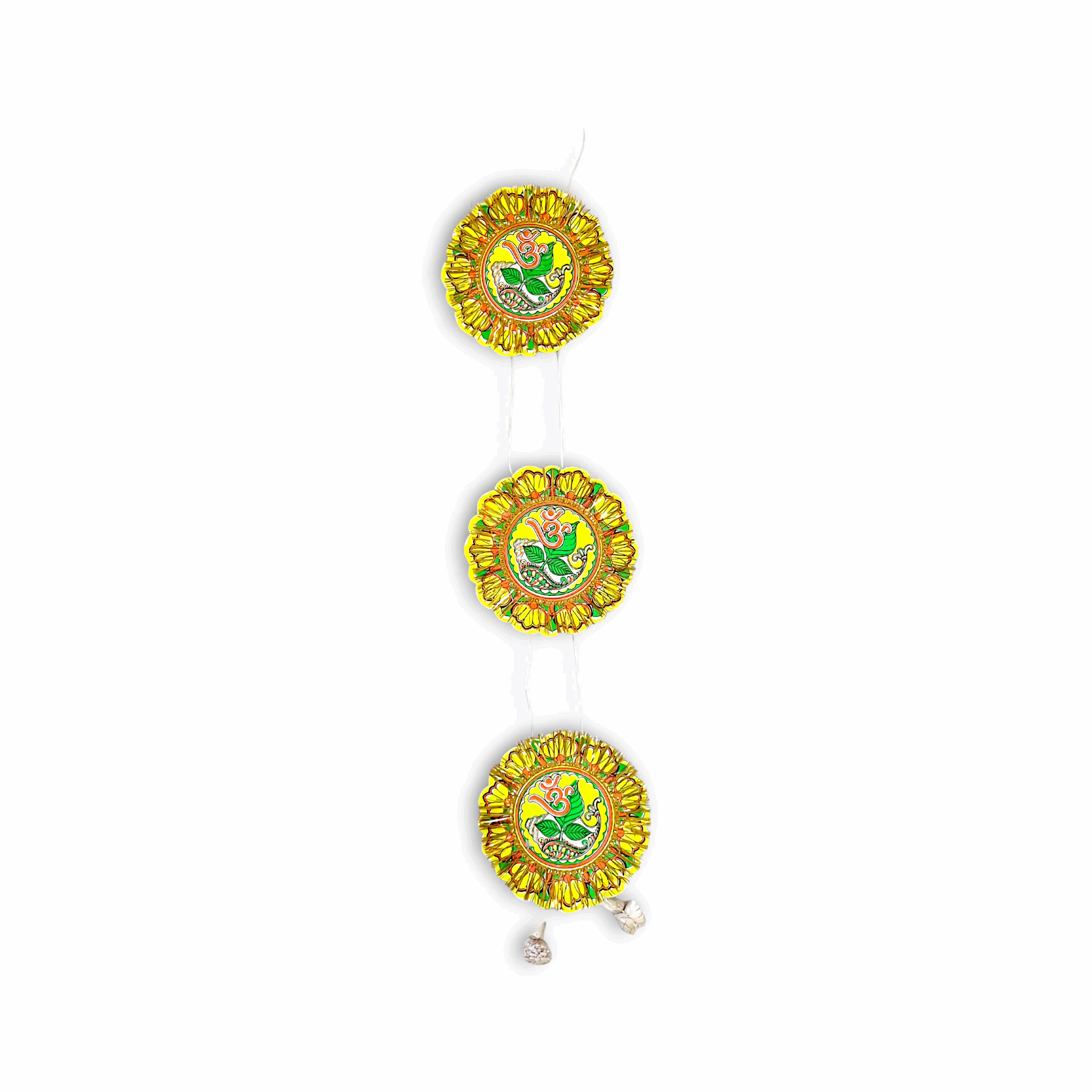 Chand Mala - "চাঁদ মালা" - Accessory to Hang from The Deity's Hands 6 inch - Paper