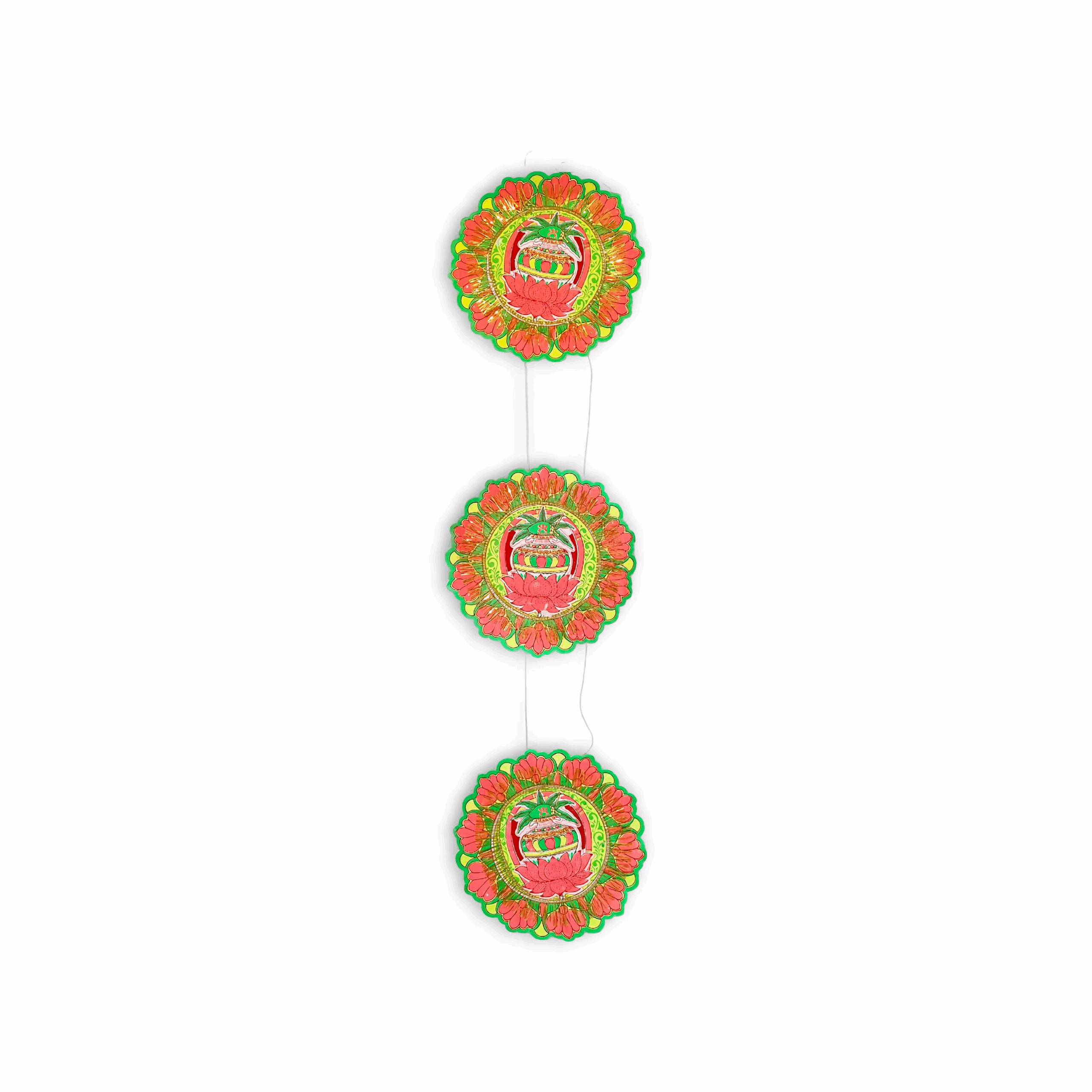 Chand Mala - "চাঁদ মালা" - Accessory to Hang from The Deity's Hands 8.5 inch - Paper