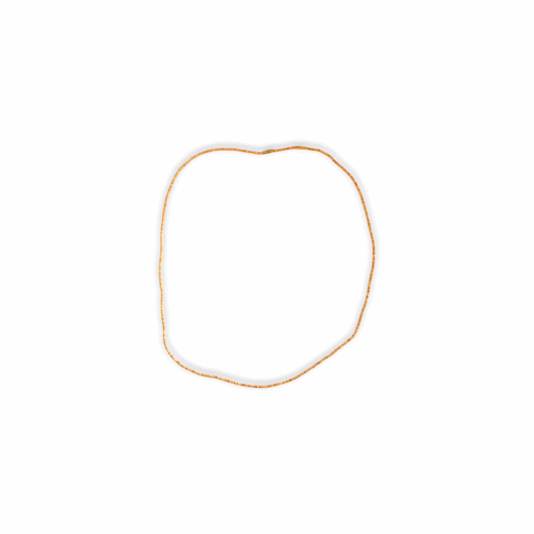 100% Original Bel Kather Mala - Handmade Wooden Bel Kather Mala 2 Round - Single Piece - Image 2