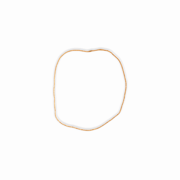 100% Original Bel Kather Mala - Handmade Wooden Bel Kather Mala 2 Round - Single Piece - Image 2