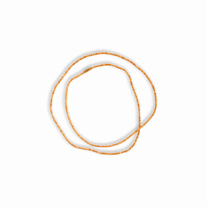 100% Original Bel Kather Mala - Handmade Wooden Bel Kather Mala 2 Round - Single Piece