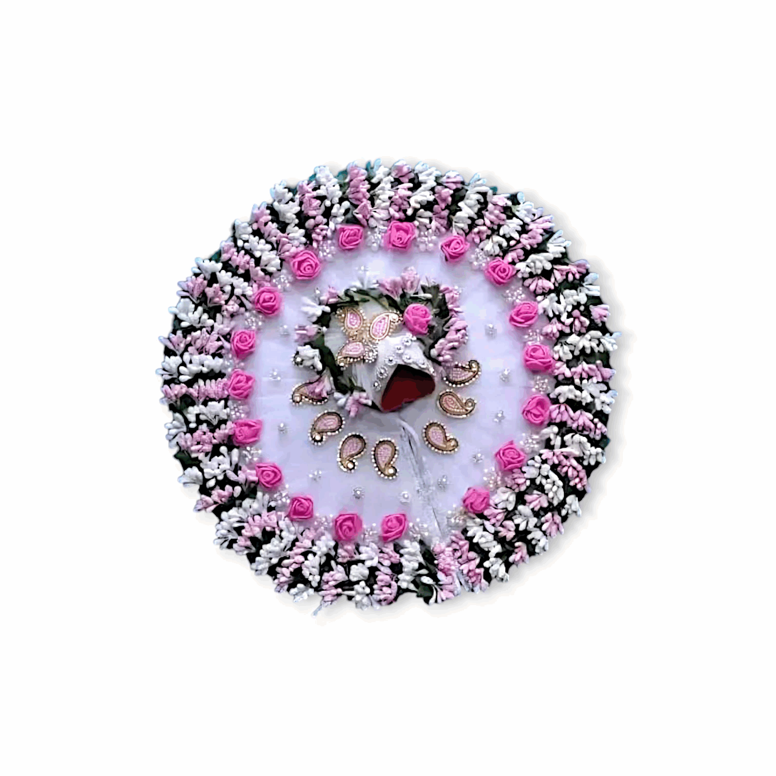 Fancy Dress Laddu Gopal Ji - Laddu Gopal Dress With Pagri - Janmashtami Special Heavy Fancy Dress Size - 1