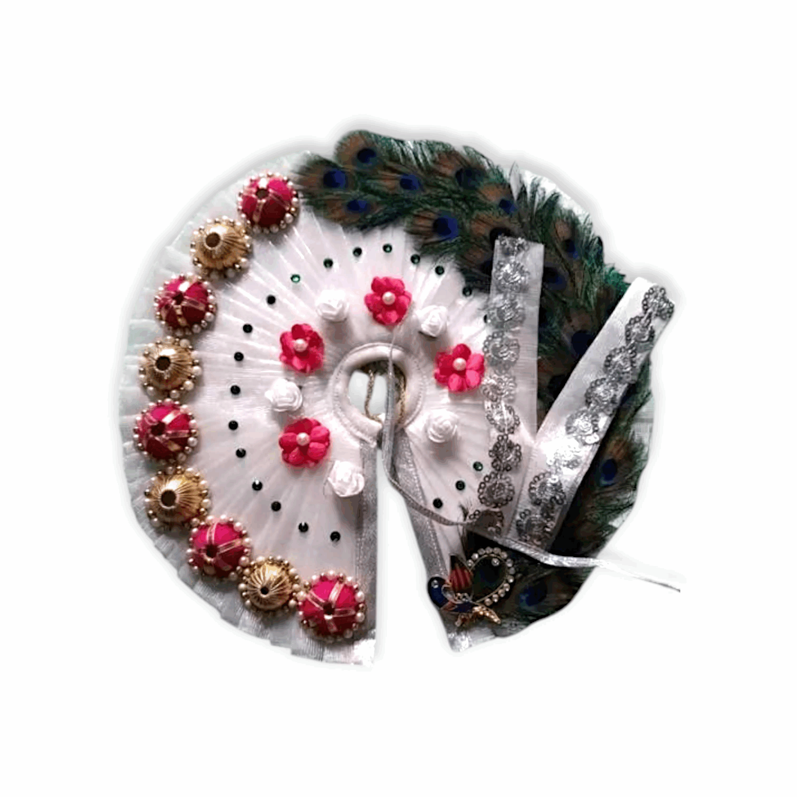 Fancy Dress Laddu Gopal Laddu Gopal Ji - Thakur Ji Dress - Janmashtami Special Dress For Laddu Gopal Size - 6
