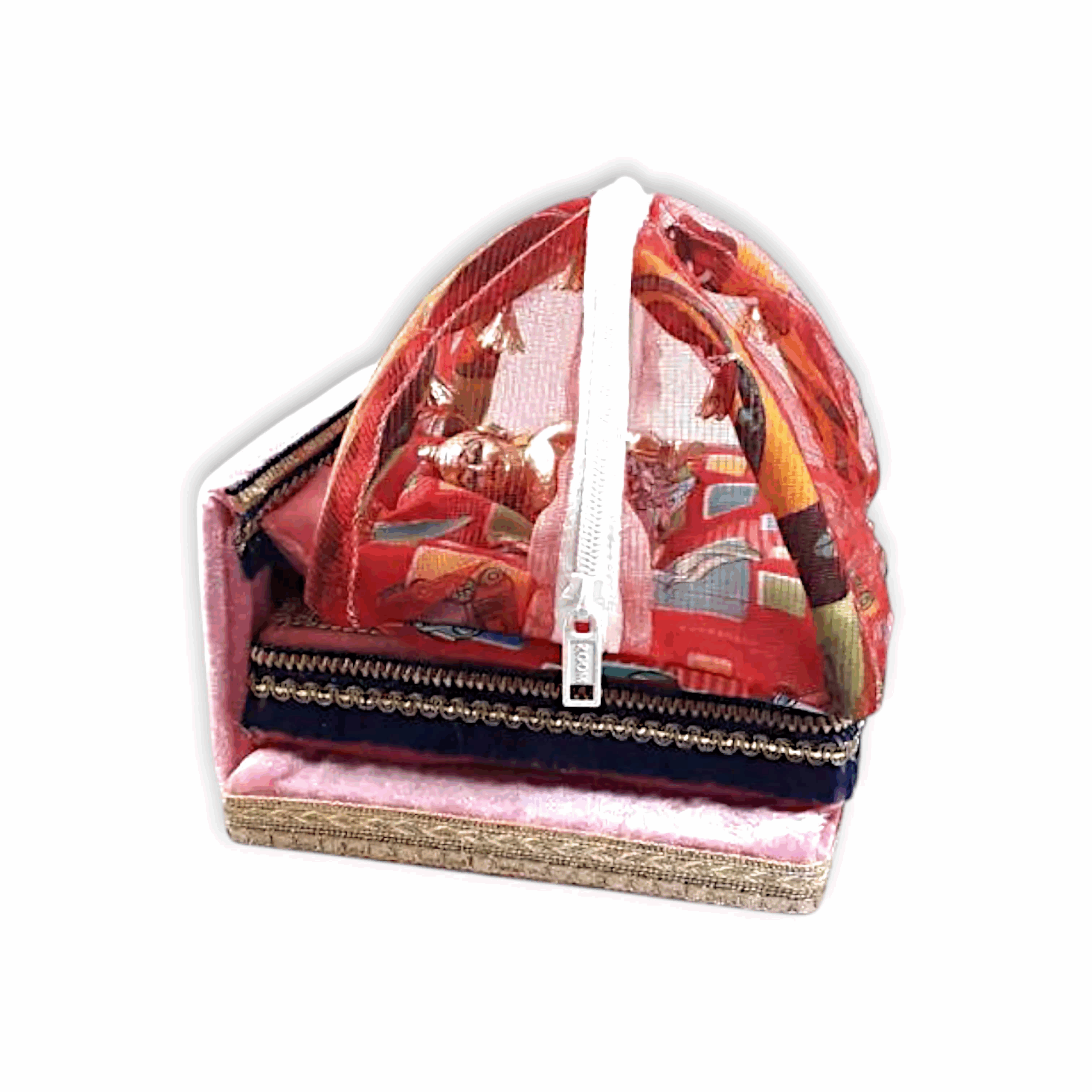 Laddu Gopal Ji Bed With Mosquito Net - Home Made Thakur Ji Bed - For 0 to 4 no Laddu Gopal
