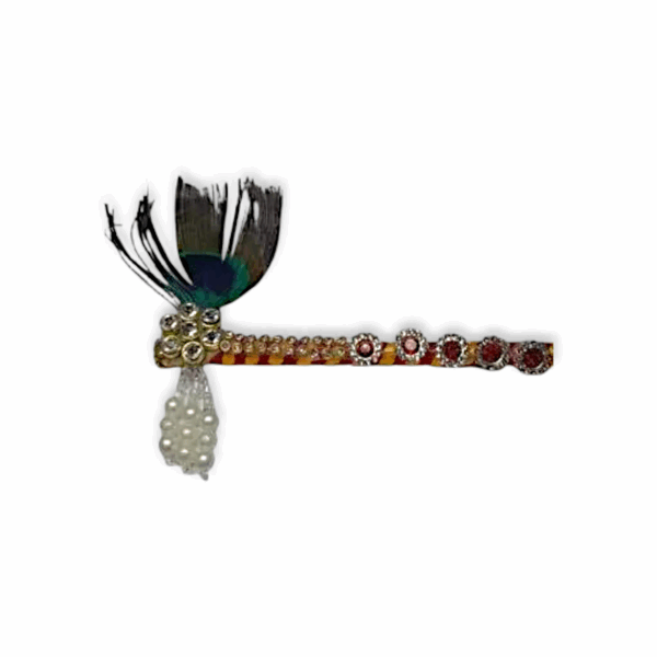 Laddu Gopal Bansuri - Flute - Kanhiya Bansuri - Laddu Gopal Bansuri Set 3 Pieces - Image 4