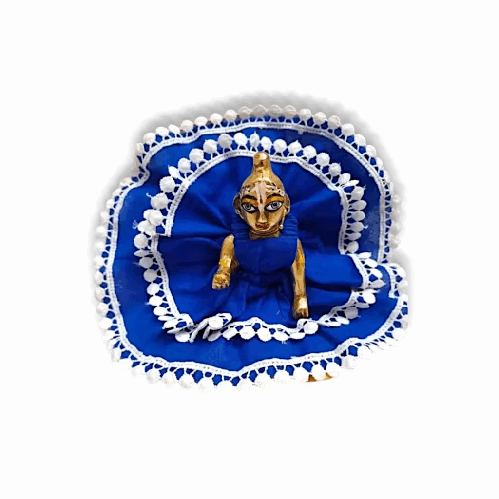 2 No Laddu Gopal Dress - Pure Cotton Laddu Gopal Dress - Summer Collection for 2 no Laddu Gopal
