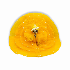 3 No Gopal Dress with Pagdi - Yellow Colour Krishna Dress - Janmastami Spcial 3 no Laddu Gopal Dress