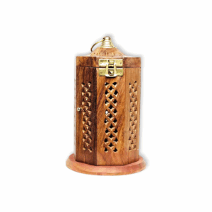 Stylish Dhoop Batti Stand - Wooden Incense Holder - Handmade Wooden Incense Stick Holder - Wooden Candle Dhoop Stand for Pooja