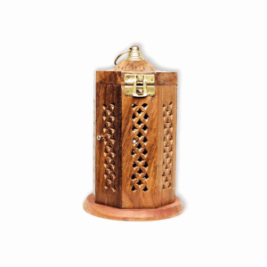 Stylish Dhoop Batti Stand - Wooden Incense Holder - Handmade Wooden Incense Stick Holder - Wooden Candle Dhoop Stand for Pooja