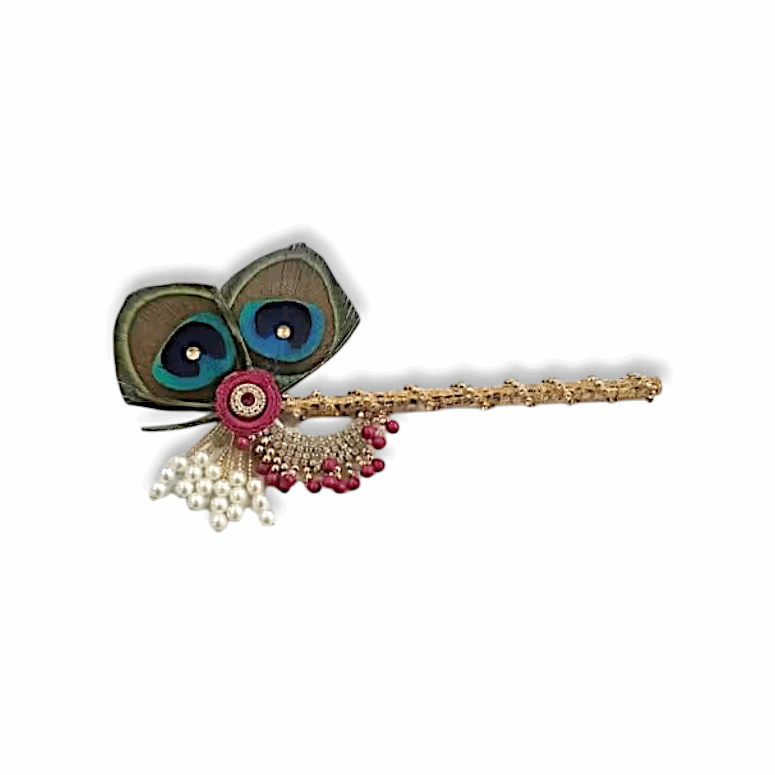 Special Fancy Laddu Gopal Heavy Bansuri - Krishna Murli, Flute, Bansi - for 4 to 8 no Laddu Gopal