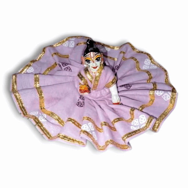 2,3 No Laddu Gopal Pure Cotton Dress - Combo Of 5 - Size - 2,3 - Laddu gopal Dress - Kanha Ji Special Summer Dress - Image 2