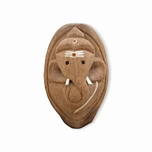 Lord Ganesh Statue - Handmade Coconut Shell Lord Ganesh Idol - for Home Decor, Pooja Room Decoratives Item