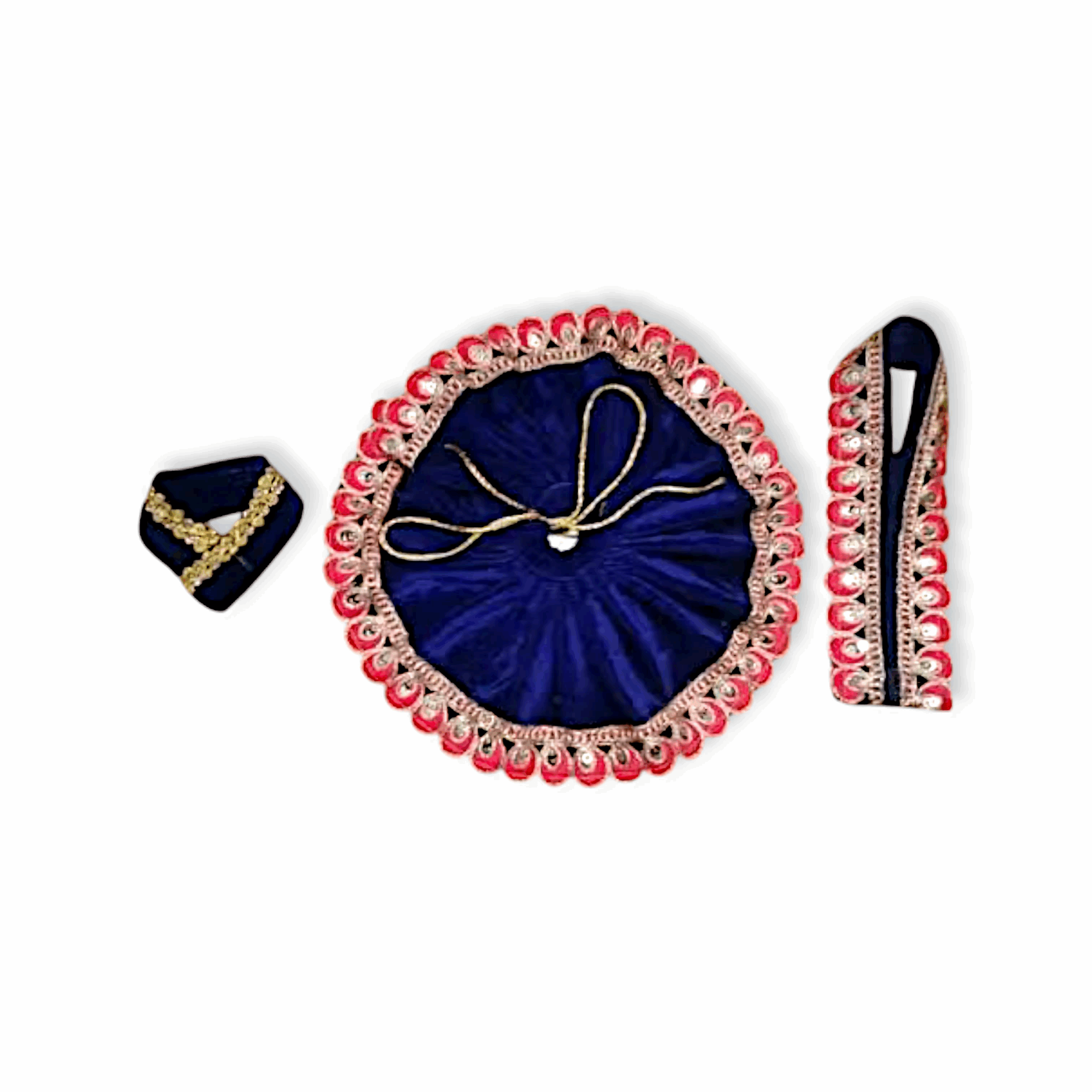 4 No Laddu Gopal Dress - Krishna Dress - Beautiful Design Laddu Gopal Dress - for 4 no Laddu Gopal