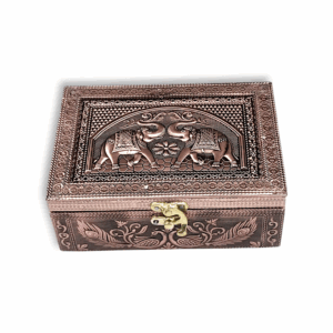 Wooden Pooja Box - Handcrafted Wooden Pooja Box - Decorative Pooja Box