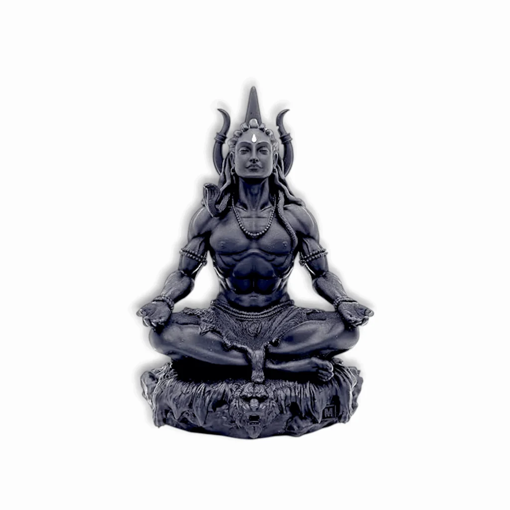 Mahayogi Shiva Murti - Statue of Adiyogi Shiva - Lord Shiva Meditating Idol Spiritual Statue