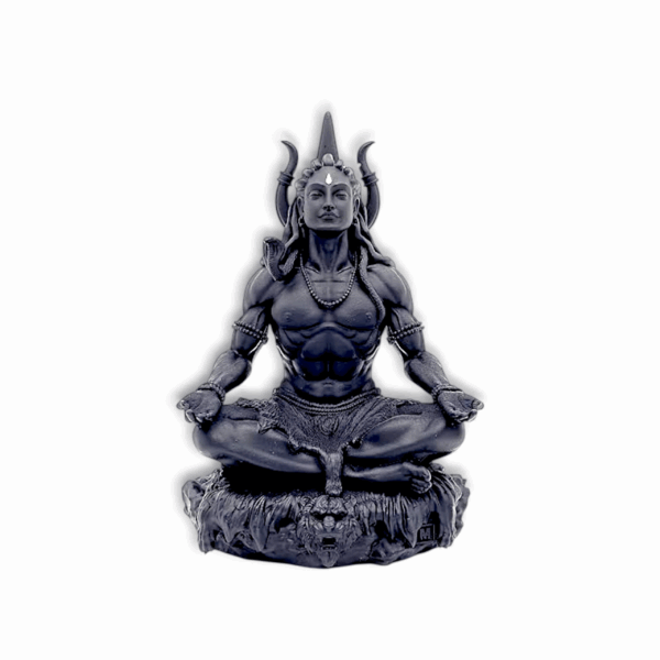 Mahayogi Shiva Murti - Statue of Adiyogi Shiva - Lord Shiva Meditating Idol Spiritual Statue