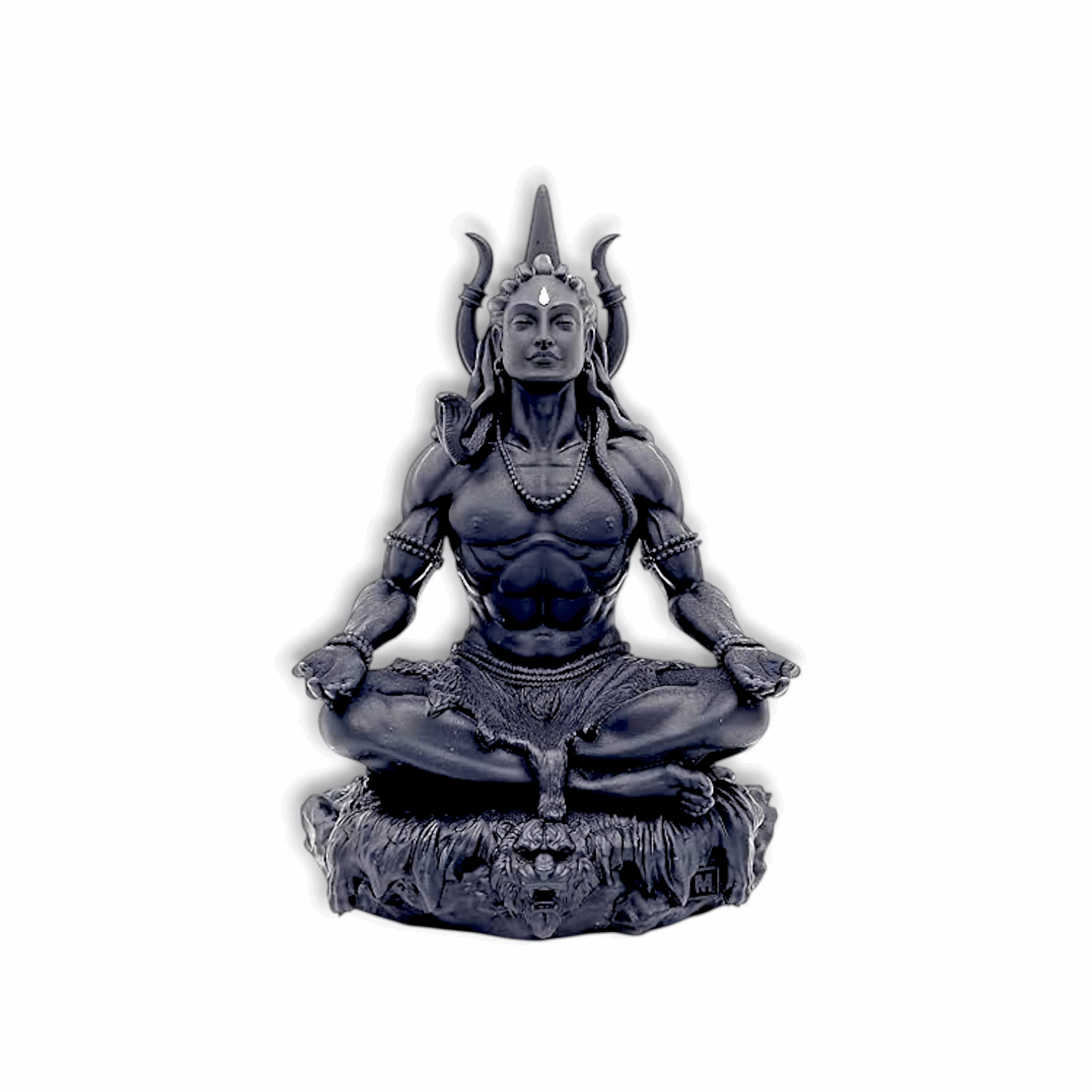 Mahayogi Shiva Murti - Statue of Adiyogi Shiva - Lord Shiva Meditating Idol Spiritual Statue