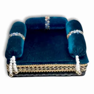 Janmashtami Special Laddu Gopal Singhasan - Kanha Ji Singhasan - Thakur Ji Bed - Size 4