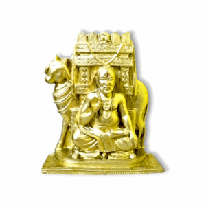 Sri Ragavendra Swamy Ji Idol - Manthralayam Ragavendra Statue 9 cm - Sri Ragavendra Maharaj ji Murti