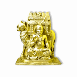 Sri Ragavendra Swamy Ji Idol - Manthralayam Ragavendra Statue 9 cm - Sri Ragavendra Maharaj ji Murti