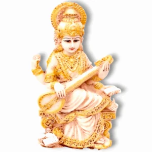 Maa Saraswati Beautiful Murti - Saraswati Decorative Showpiece - Saraswati Idol