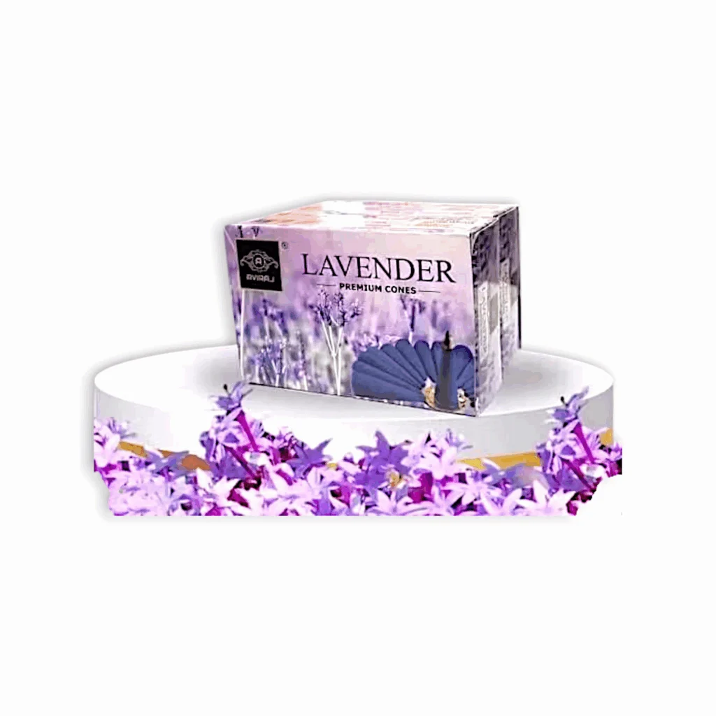 Incense Dhoop Cone - 12 Boxes 4 Fragrance Rose , Sandal , Lavender and Mogra - Pooja Dhup Cones Dry Cone Combo - 12 Cones Each Box - Image 4