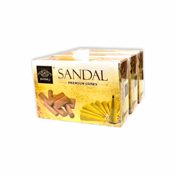 Incense Dhoop Cone - 12 Boxes 4 Fragrance Rose , Sandal , Lavender and Mogra - Pooja Dhup Cones Dry Cone Combo -  12 Cones Each Box - Image 2