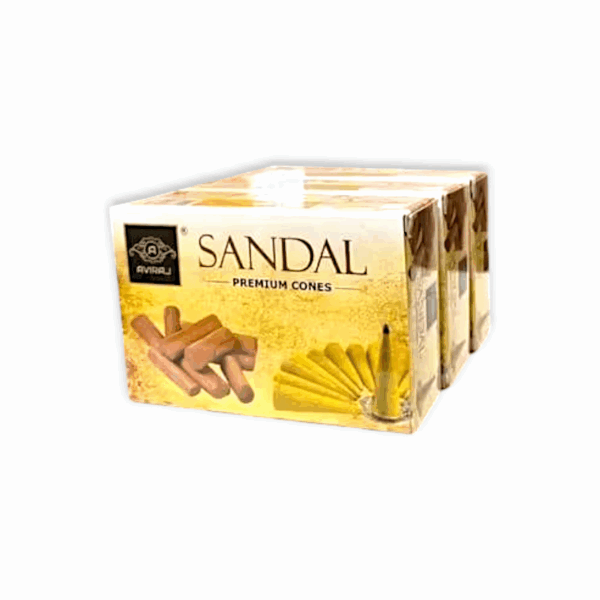 Incense Dhoop Cone - 12 Boxes 4 Fragrance Rose , Sandal , Lavender and Mogra - Pooja Dhup Cones Dry Cone Combo -  12 Cones Each Box - Image 2